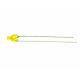 L-1034YDT Through Hole Flat Top Yellow LED, 568 nm, Through Hole Package