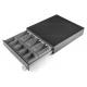 Steel Construction Metal Cash Drawer / POS Security Cash Drawers With USB Port 400A