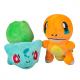 Surface Washable Cute Stuffed Animals For Toddlers Green / Orange Color