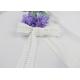 Embroidery Stretchy Lace Ribbon White Tulle Lace Trim For Girl's Dress 3.5cm