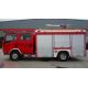 135kw 3500L Tank Capacity Foam Fire Truck Firefighting Throw Range Over 50 Meters