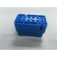 Mass Production Blue Colour injection Mold parts From 2 Cavities Mold