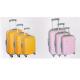 Oxford Cloth ABS Travel Luggage Sets Of 3 With Plastic Combination Lock
