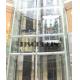 1250kg 1350kg 1600kg 1.5m/s Residential Panoramic Elevator Steel Structure Shaft For Office Building Shopping Mall