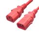 Customized IEC Power Extension Cable IEC320 C14 To C13 Lock Connector 1.2m 1.5m
