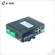 IP40 Aluminum Case Managed Fiber Ethernet Switch With 4 Port RS485