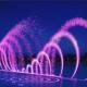 Snake Shake Multicolored LED Light 3D Swing Garden Dancing Water Fountain