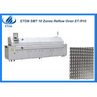High heat exchange rate LED lighting 10 zones SMT reflow oven machine