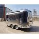 Hot Selling Airstream Fast Food Trailer Standard Food Truck With Full Kitchen For Sale