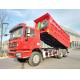 10 Tyres SHACMAN 30t Dump Truck F3000 6x4 380Hp EuroII Red Tipper Diesel Engine
