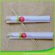 Environmentally Friendly Round Bamboo Chopsticks 20cm With Semi Closed Paper Sleeve