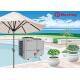 R32 refrigerant EVI air to water swimming pool heat pump WIFI controller