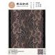 Width 22.5 cm hollow elastic lace DIY beauty back underwear lace safety pants dress clothing accessories