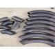 Jis Standard Carbon Steel Mild Steel Pipe Bends Customized Size For Paper Making