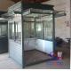 Colored Steel Material Prefabricated Security Guard Booths For Community