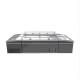 Deep Freezer Cabinet 630L Commercial Display Freezer Automatic Defrost System And LED Light