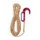 Safety Rope 8mm Composite Polyester Double Braided Rope with Breaking Strength of 20KN