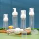 Foam Lotion Pump Bottle Cosmetic Screen Printing For Toothpaste