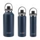 32oz Double Wall Stainless Steel Vacuum Flask Sport Bottle Travel Water Bottle with Handle