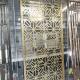 Titanium Gold Chinese Lattice Stainless Steel Room Divider Partition 201 304 316