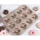 3  In 1 Baking Molds Mini Donut Mold Carbon Steel Bakeware Non Stick Customization