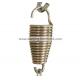600 Pounds Capacity Hammock Hanging Accessories , Porch Swing Hammock Chair Spring Zinc Plated