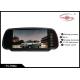 12 - 24V Truck Rear View Camera , 7 Inch Screen Rear View Mirror Monitor With 4 Way Inputs