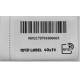 Retail Garment RFID Care Label Satin Nylon Taffeta MR6 EPC 96bits