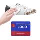 Custom Disposable Portable Sneaker quick Wipes Shoe Cleaning Wipes 30pcs