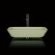 105mm 330mm Counter Top Bowl Sink Rectangular White Light Green Bathroom
