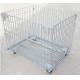 storage boxes bins foldable cage wire mesh container steel container steel crate
