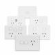 Custom Logo Brand Australian Standard 250V 16A 4 Gang Electrical Wall Switch