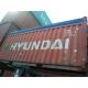 Red Second Hand 20ft Open Top Container For Maritime And Land Transport