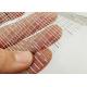 Copper Woven Glass Laminated Wire Mesh Oil Free 2.5m SGS