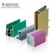 Powder Painted Aluminum Window Extrusion Profiles Chemical / Mechanical
