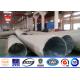 8M 5KN Gr65 Material 3mm Electric Power Pole for 110KV Power Transmission