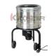 Poultry Plucker Machine 800W 280RPM 120V Electric Chicken Plucker Stainless Steel