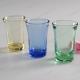 high quality solid color glass shot glass for wholesale