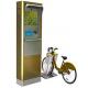 Outdoor Multi Function Kiosk , 24 Hours Bike Rental Kiosk Moisture Proof