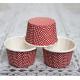 Hot Red color with Dot baking cake cup,Candy cup,souffle cups, nut cups