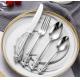 China NEWTO NC888 Luxury Royal Stainless Steel Cutlery Set Flatware Set whole series for Wedding Banquet