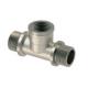 CE 1/2 Inch Brass Male/Male/Female Tee Fittings For Water Lines