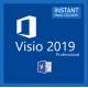 Visio 2019 Professional 5 User Full Retail Version Lifetime Valid Online Code