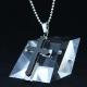 Fashion Top Trendy Stainless Steel Cross Necklace Pendant LPC302