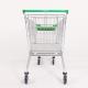 Foldable Handle Supermarket Metal Trolley Cart Size 60L-240L