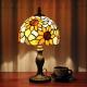 European flower retro creative nostalgia cafe bedroom living room reading light lamp desk lamp luxury night table lamp