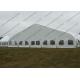 Transparent Windows Curved Tent Aluminum Frame Easy Dismantled For Outdoor Event
