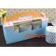 CRAFT CAKE BOX WITH PVC WINDOW, 400 GSM SBS IVORY BOARD PAPER CAKE BOX FOOD GRADE FOOD PACKING BOX WITH GLOSSY LAMINATIO