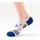 Jacquard Logo Ankle Length Socks Soft Hand Feeling Various Pattern Available Ankle Socks For Pain