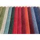 310gsm Red Chenille Upholstery Fabric Breathable Waterproof